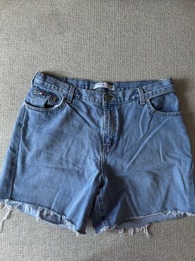 Levi's Light Blue Denim Cutoff Shorts